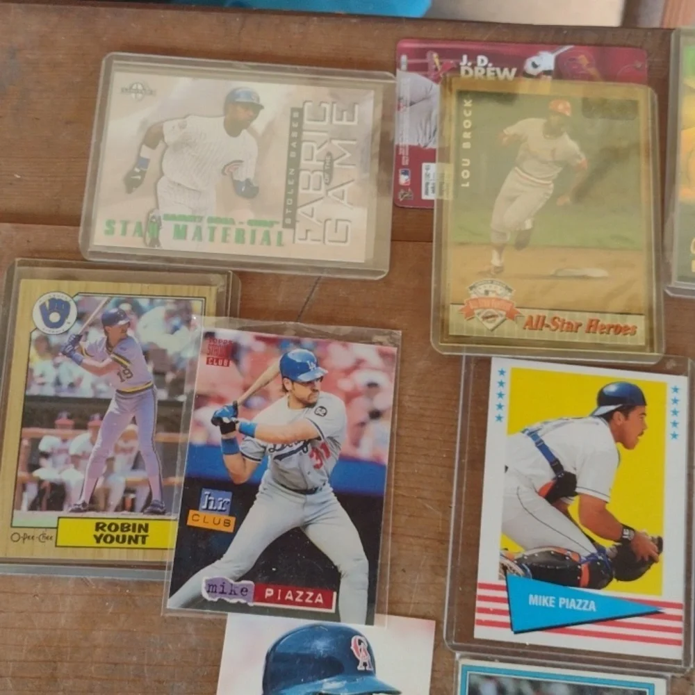 Assorted Baseball Trading Cards Collection